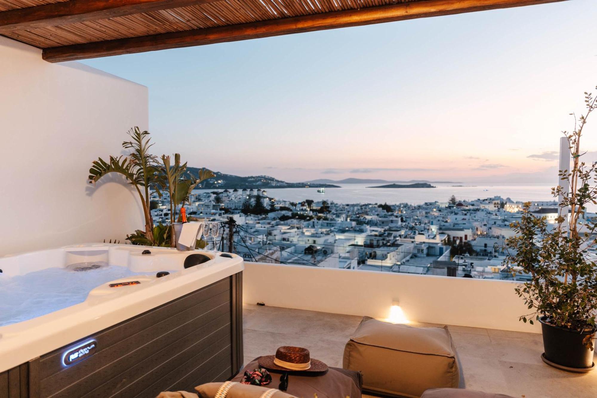 Legends In Town, By Mykonos High Aparthotel Mykonos Town Exterior foto